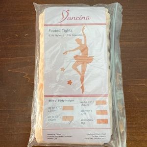 2 pairs- Pink Dance tights- never worn